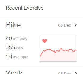 Bike tracking Fitbit Community