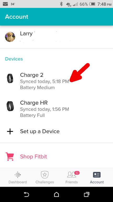 Fitbit walking app hot sale