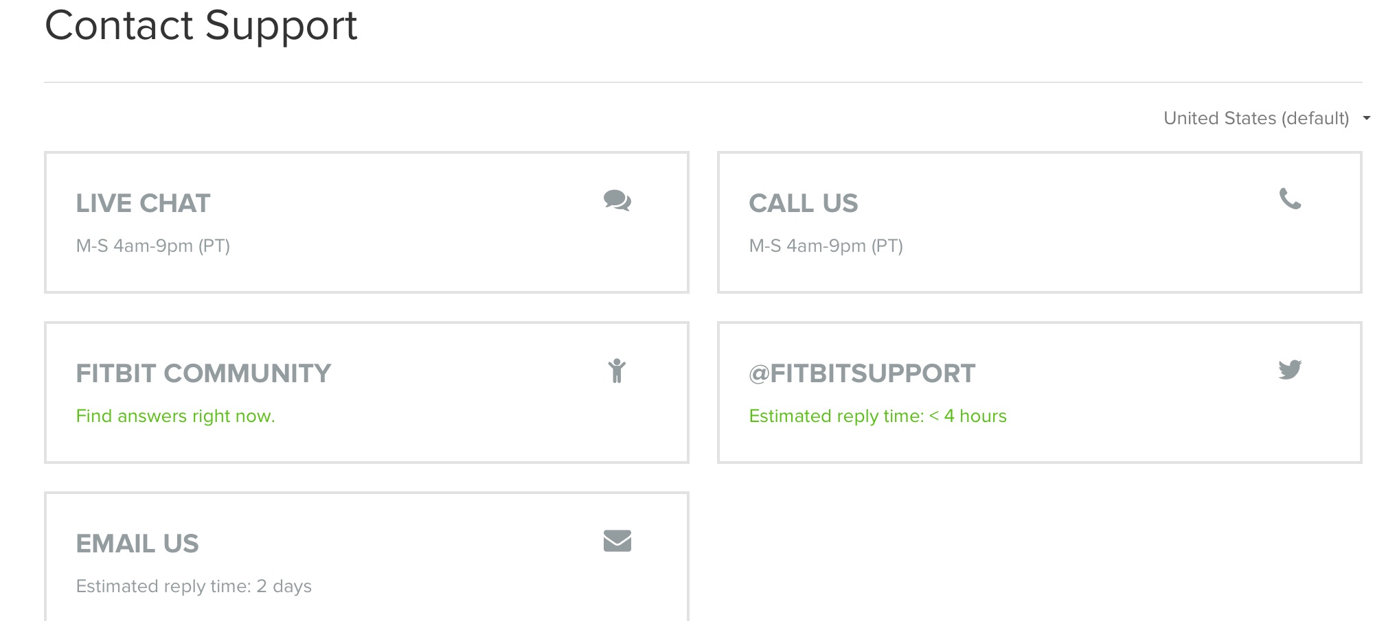 live chat fitbit help
