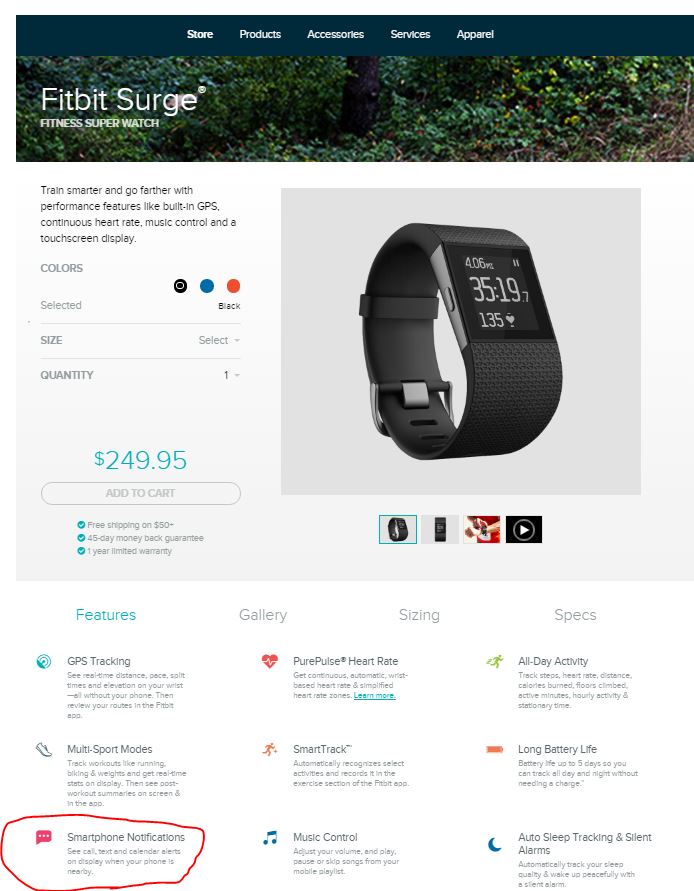 Surge no calendar notifications Fitbit Community