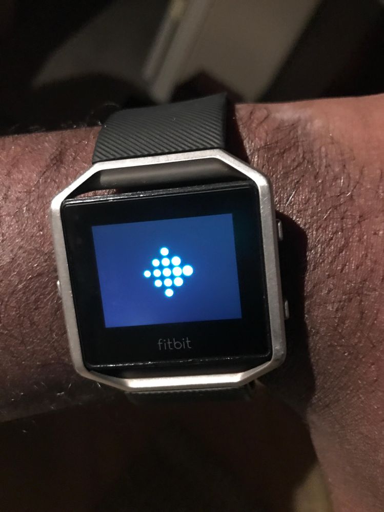 The image I get when I hold all 3 buttons