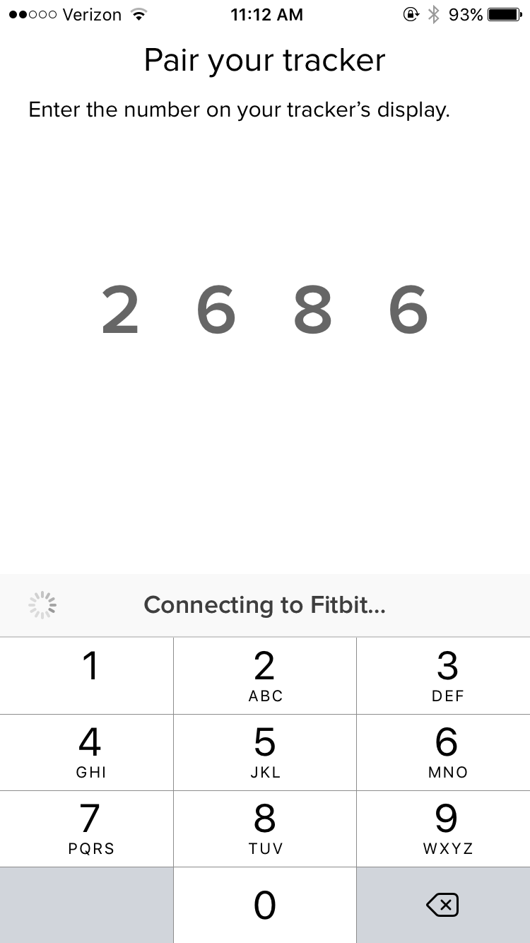 fitbit inspire hr connecting to tracker