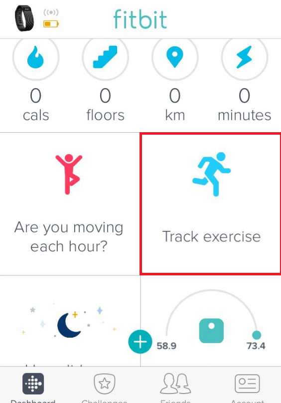 Fitbit discount running tracker