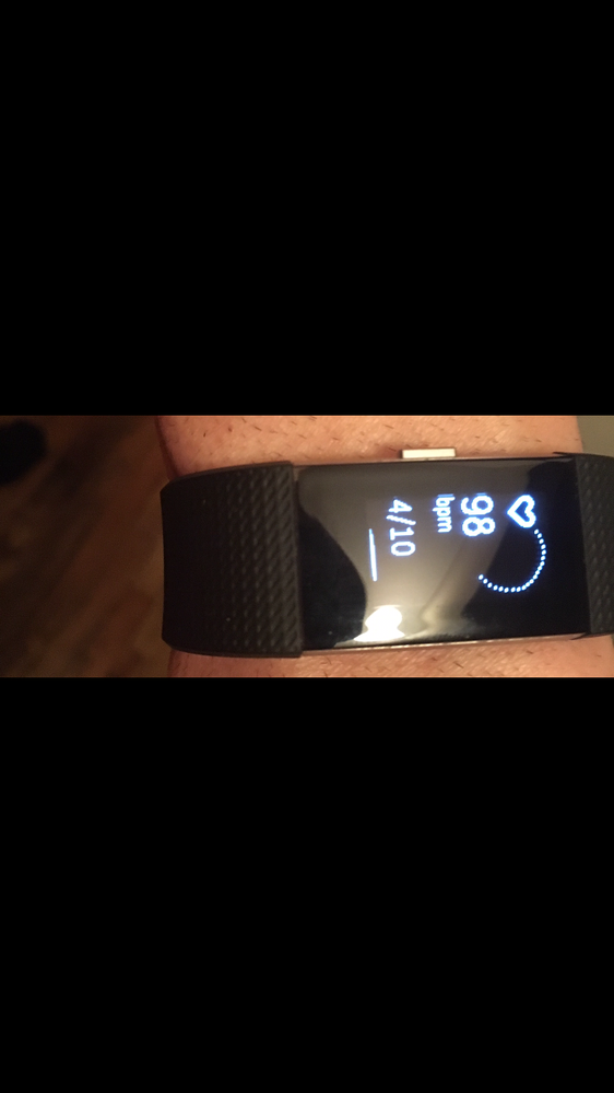 Fitbit charge 2 online no display