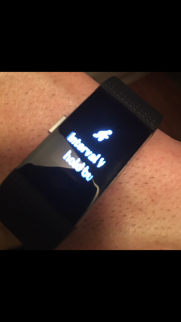 No display on fitbit charge online 2