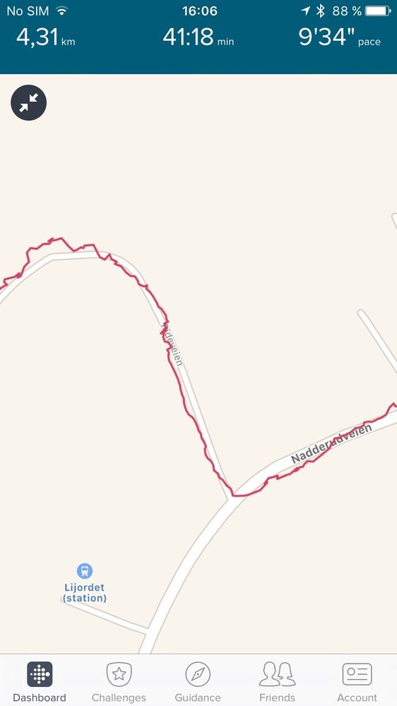 Fitbit connected store gps running