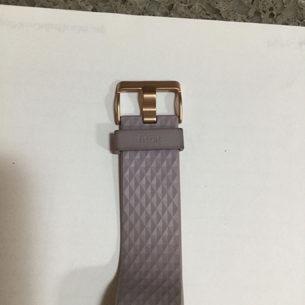 Fitbit charge 2 gold on sale strap