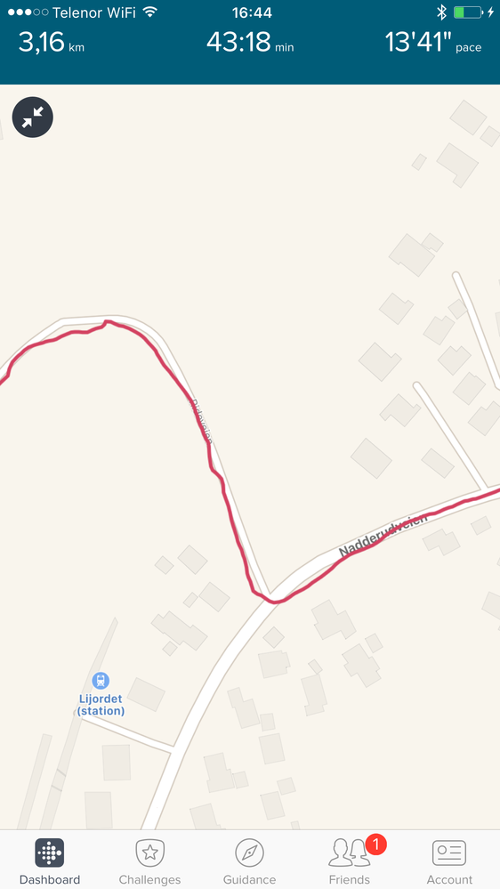 Fitbit charge 2 sales map my run