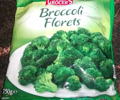frozen broccoli, bag of 750g