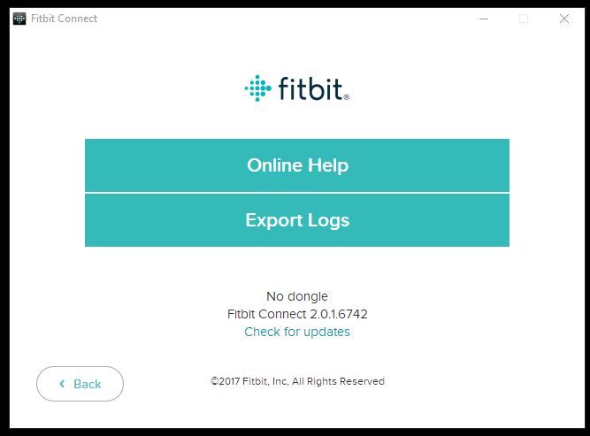 fitbit connect app windows 10
