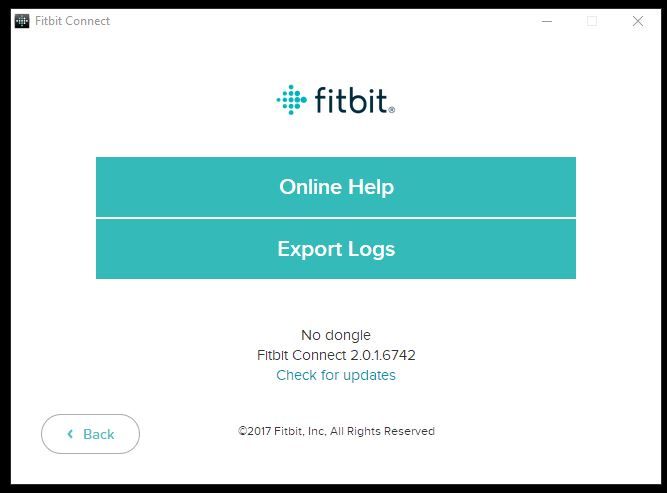 fitbit connect software for windows 10