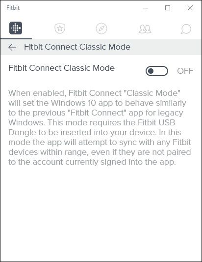 fitbit connect app windows