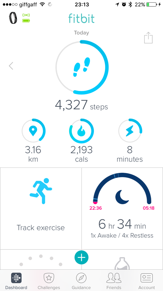 my fitbit steps are not showing in myfitnesspal