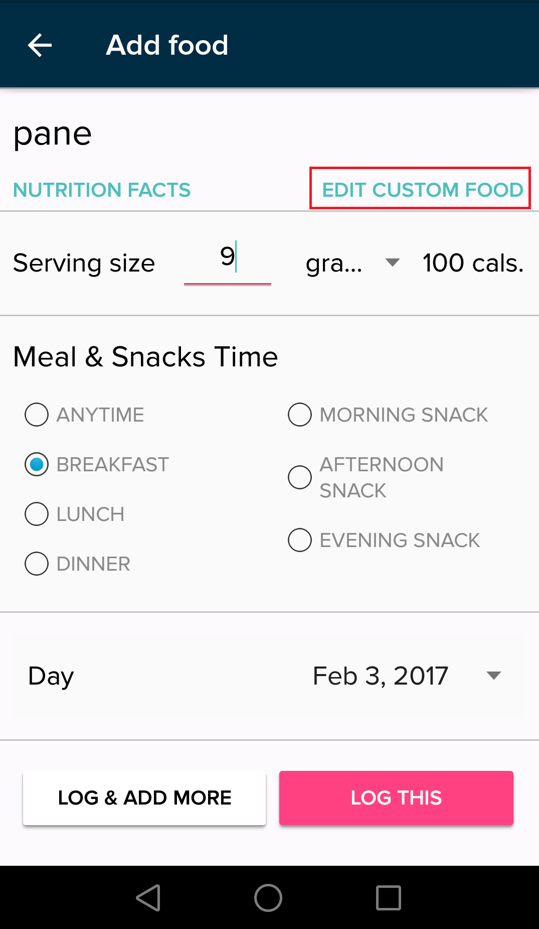 Solved Deleting a custom food Fitbit Community