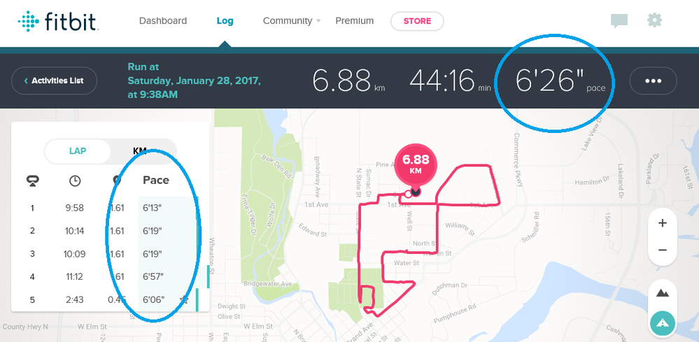 Fitbit run without on sale phone