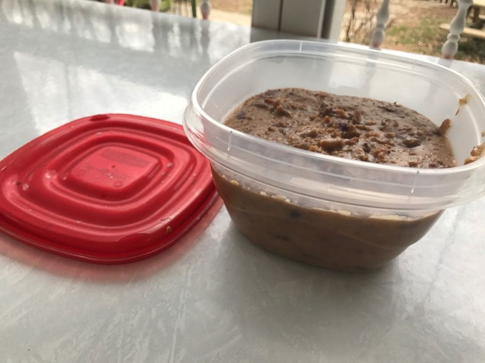 3 cups "crock pot" oatmeal