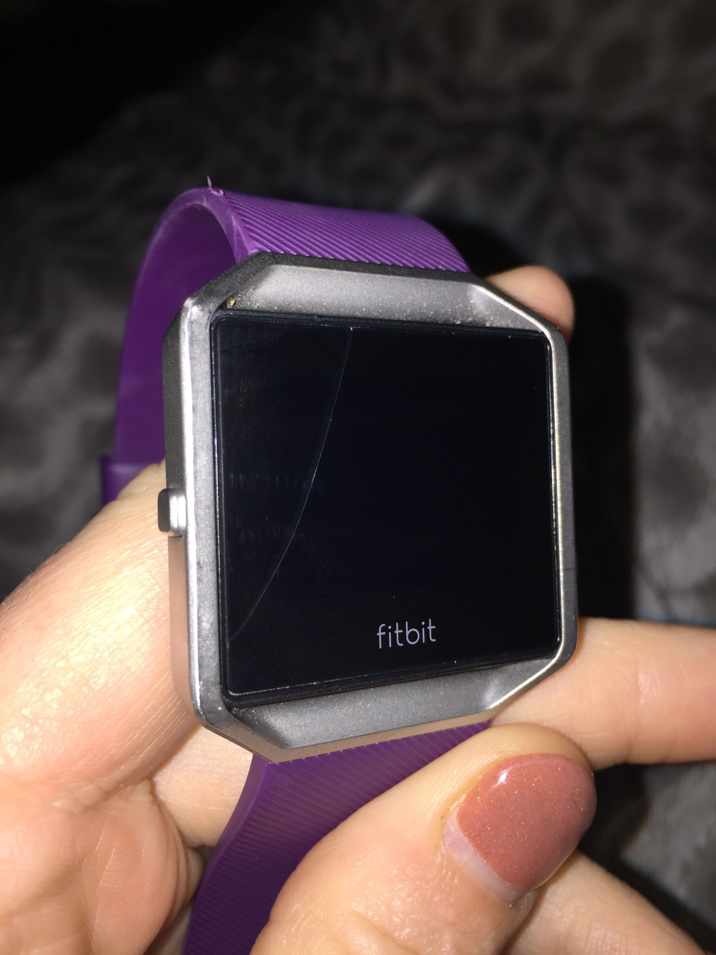 Fitbit blaze store cracked screen