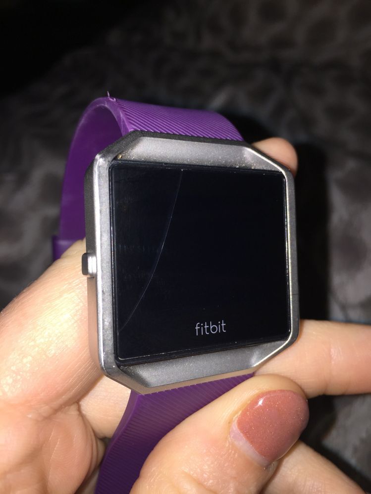 fitbit blaze screen
