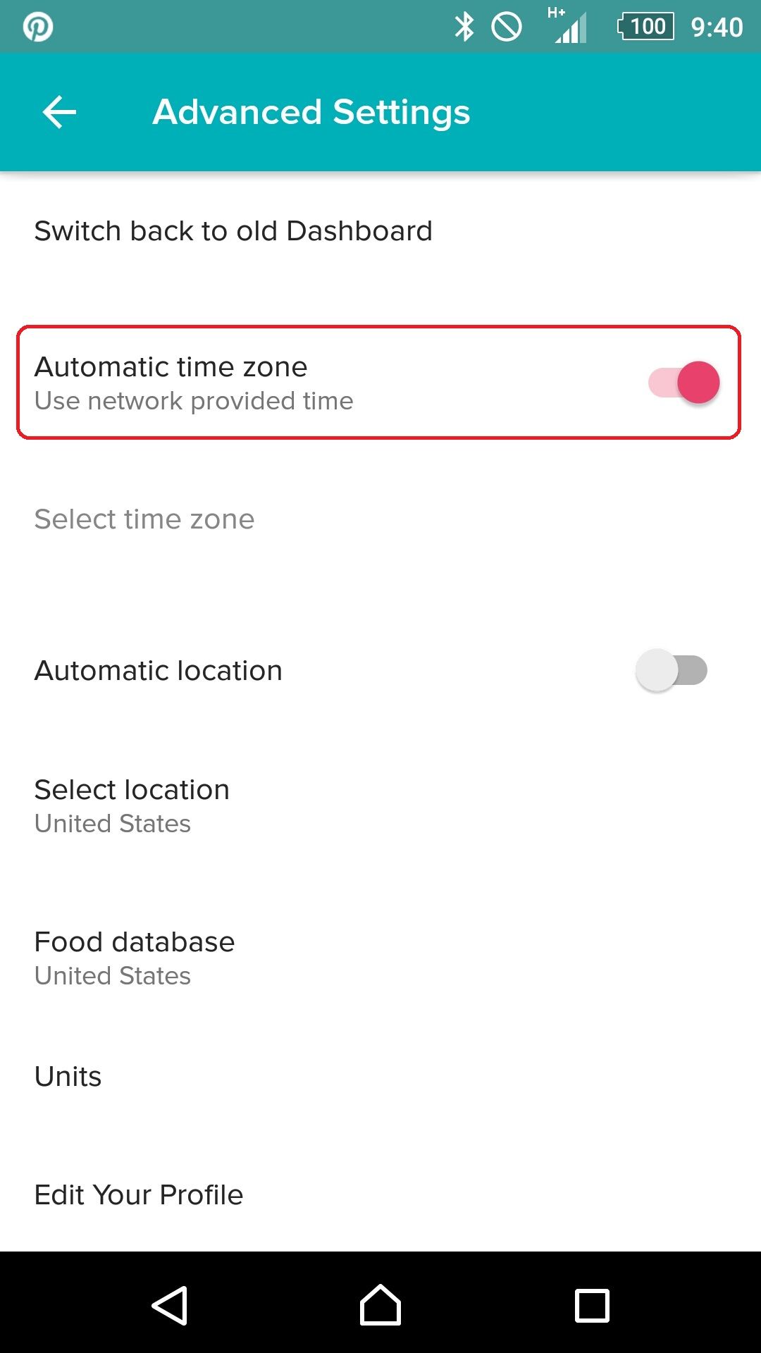 how to get fitbit to change time zones
