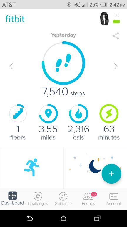 How do I display step count? - Fitbit 