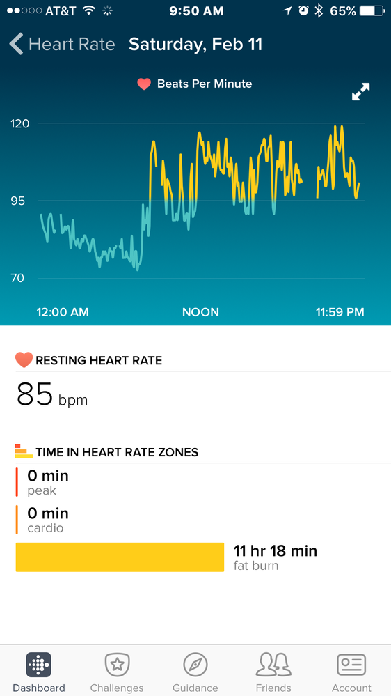 fitbit rate