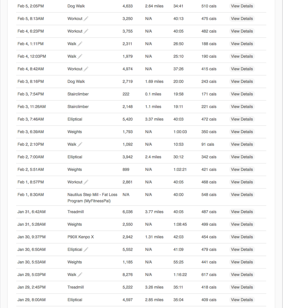 Last Weeks Workouts - Tracked in FitBit UI only.png