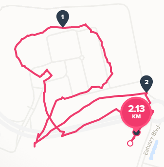Tracked via app