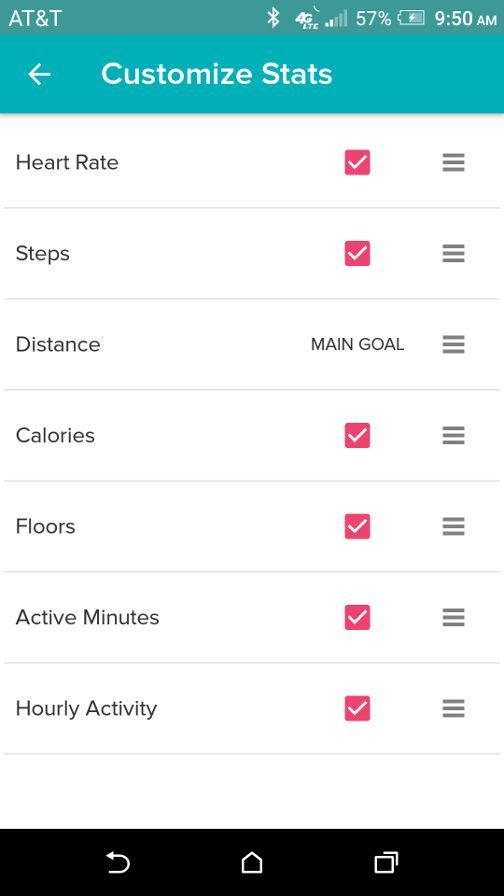 Exercise Run Reduce number of real time stats Fitbit Community