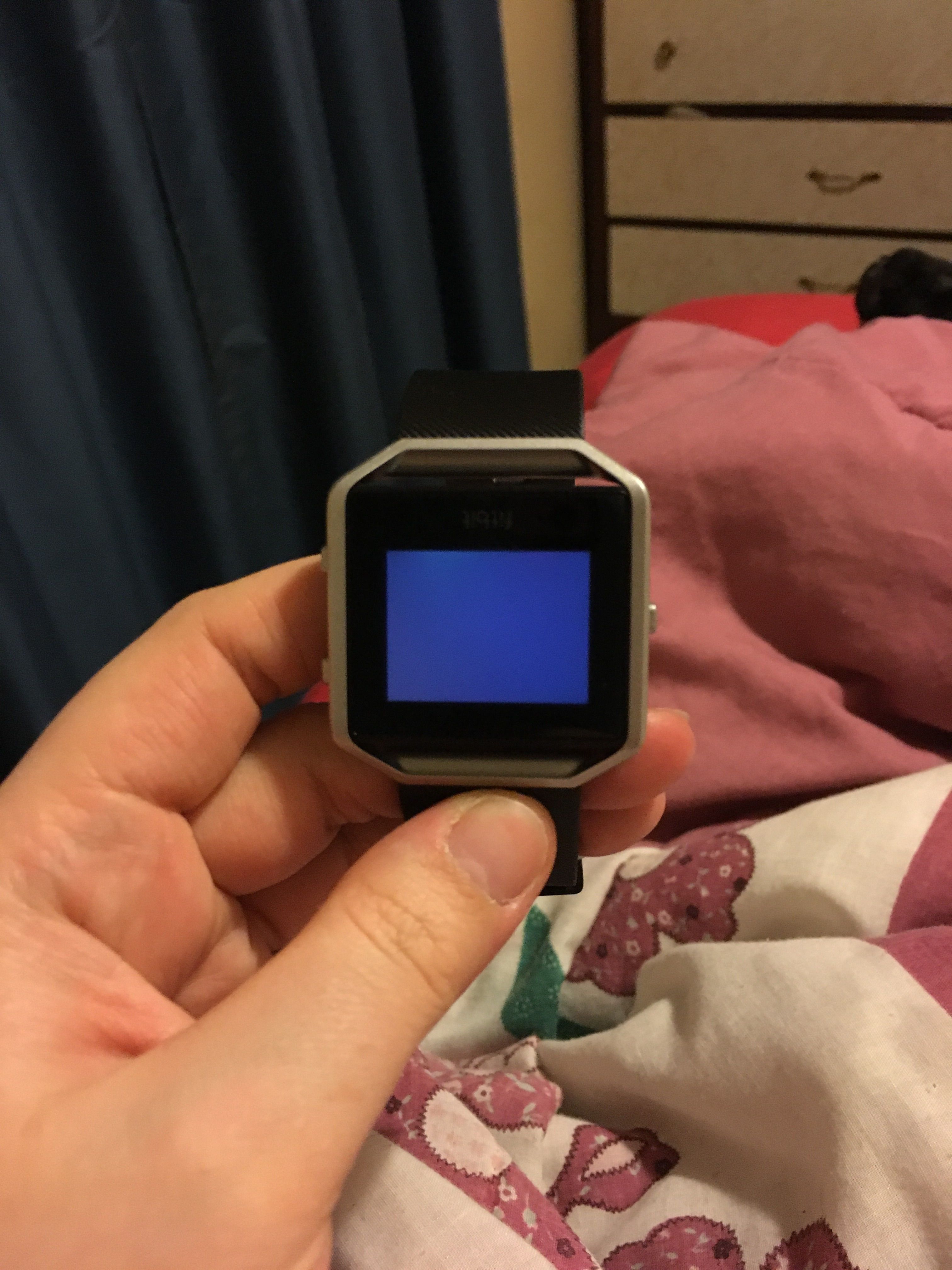 how to turn off a fitbit blaze