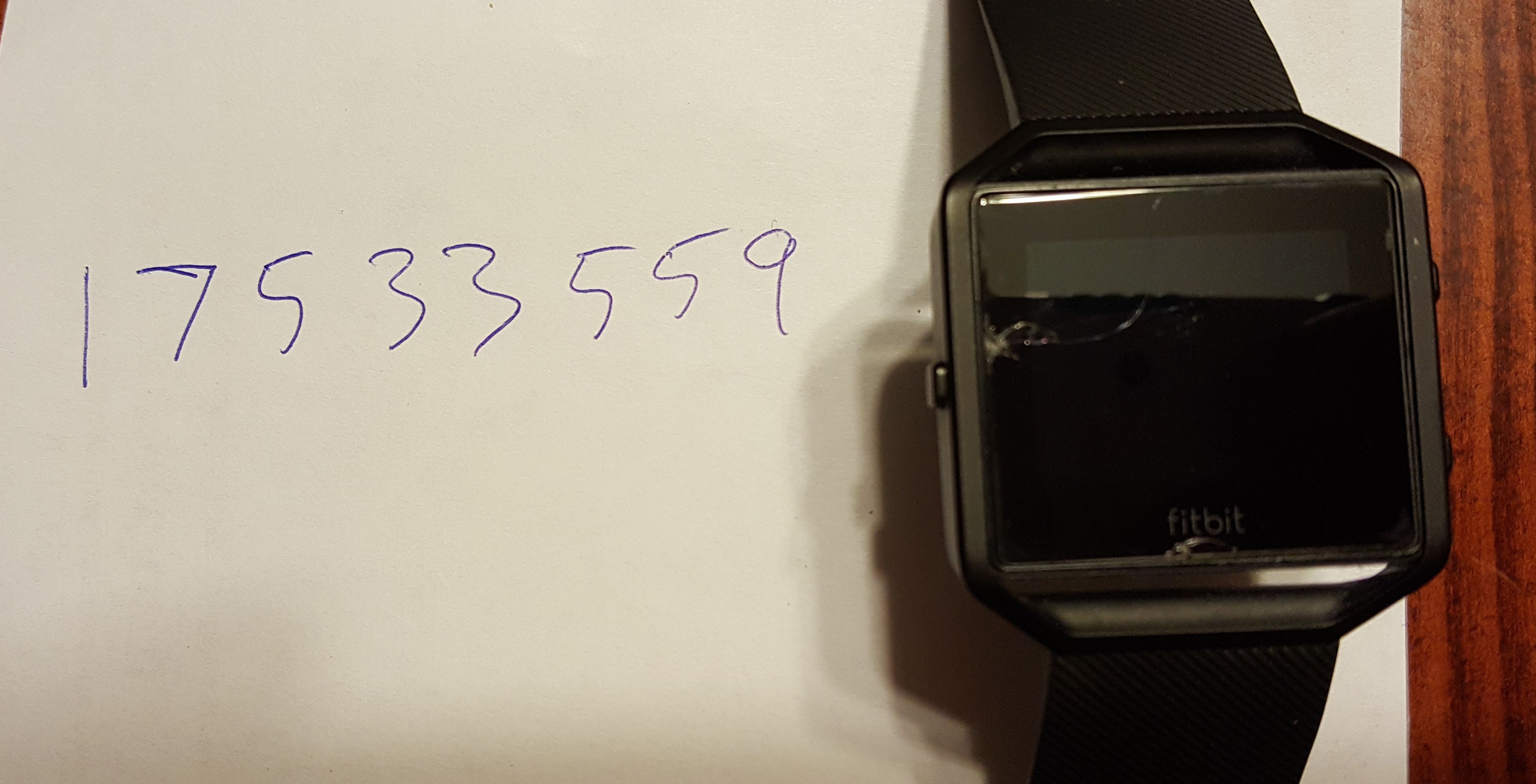 replace fitbit blaze screen