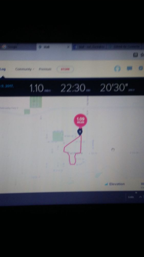 This is fitbit map