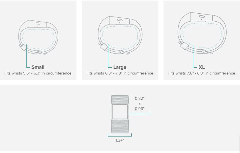 fitbit blaze xl band