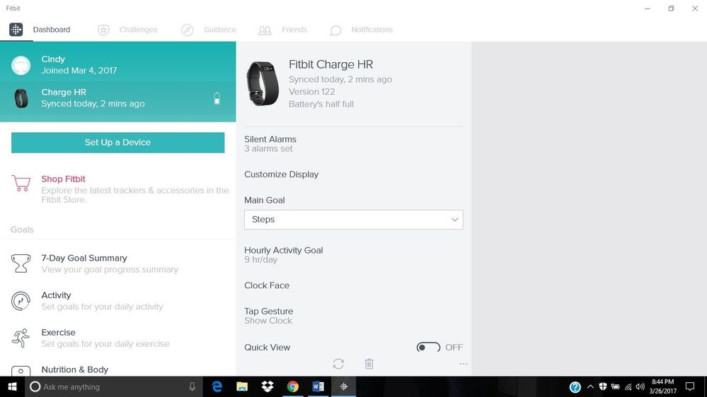 Here is what I have on my sync screen - The Tap Gesture is here. I hope this helps.