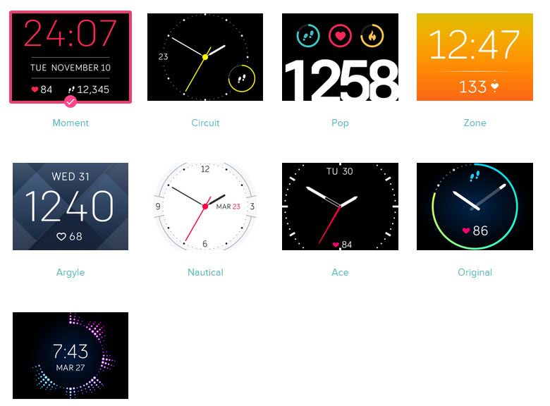 Fitbit blaze discount new clock faces