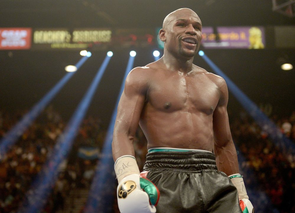 Floyd Mayweather, 38-yo, 66 kg