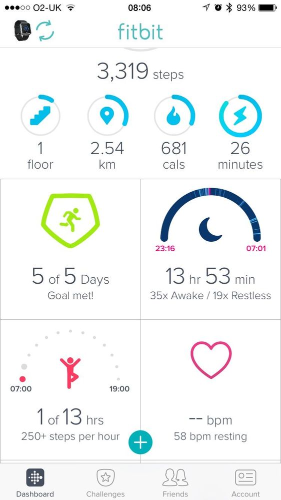 Sleep on dashboard different to in detail Fitbit Community