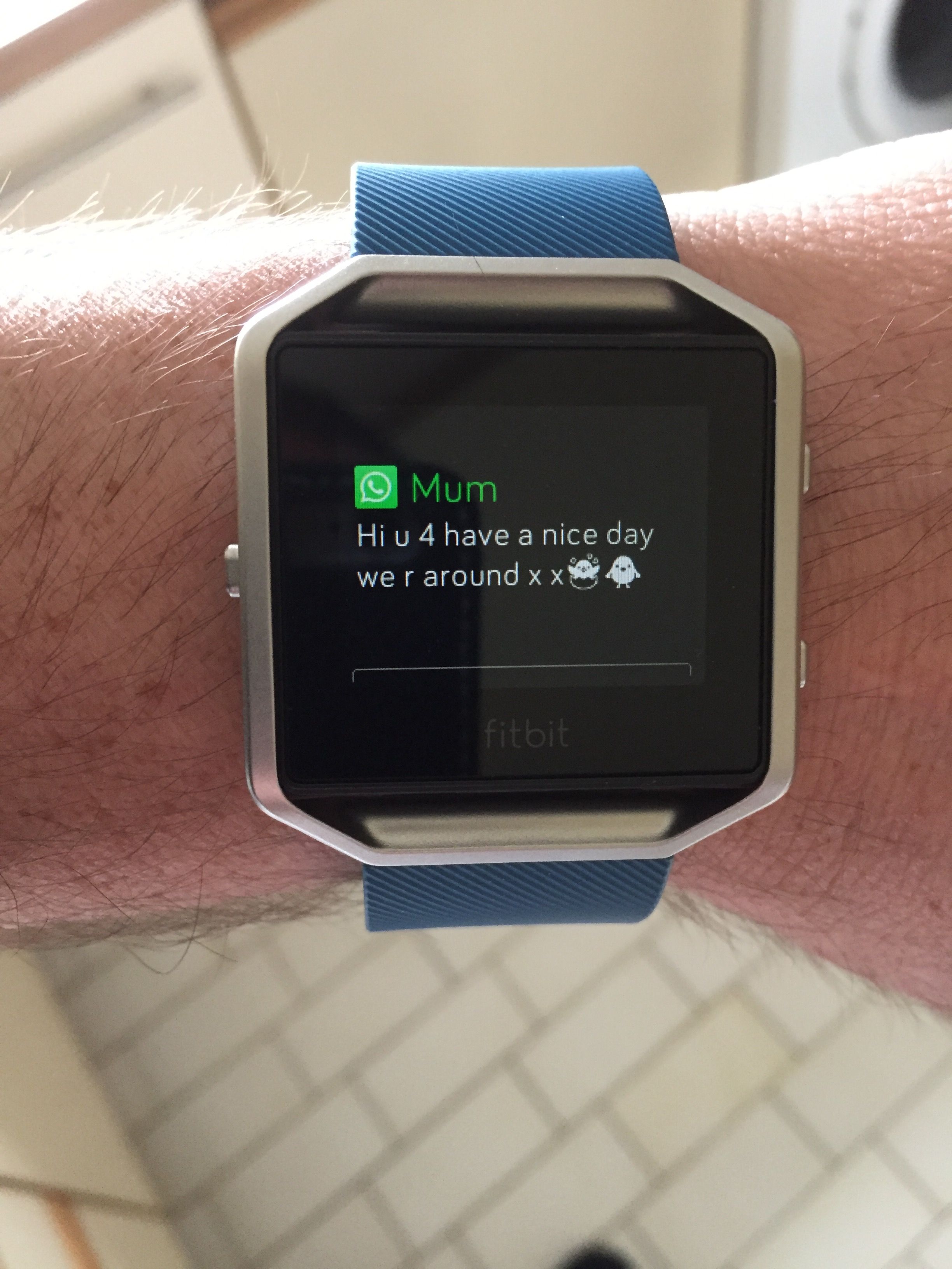 fitbit imessage