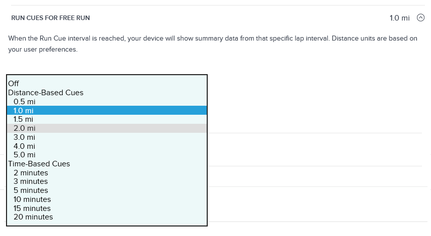 Run cues for Free Run   Dashboard.png
