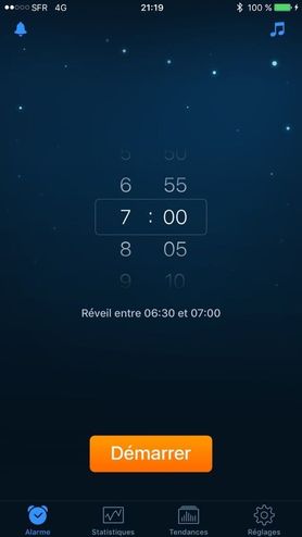 sLTrv8gl.jpg Réglage du réveil dans l'app Sleep Cycle