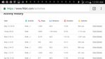 Notice the 13:38 minute auto detected walk with view details