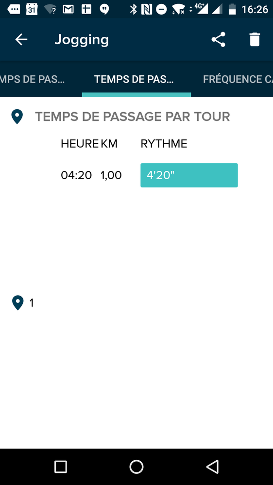 Vue mobile / tour par tour