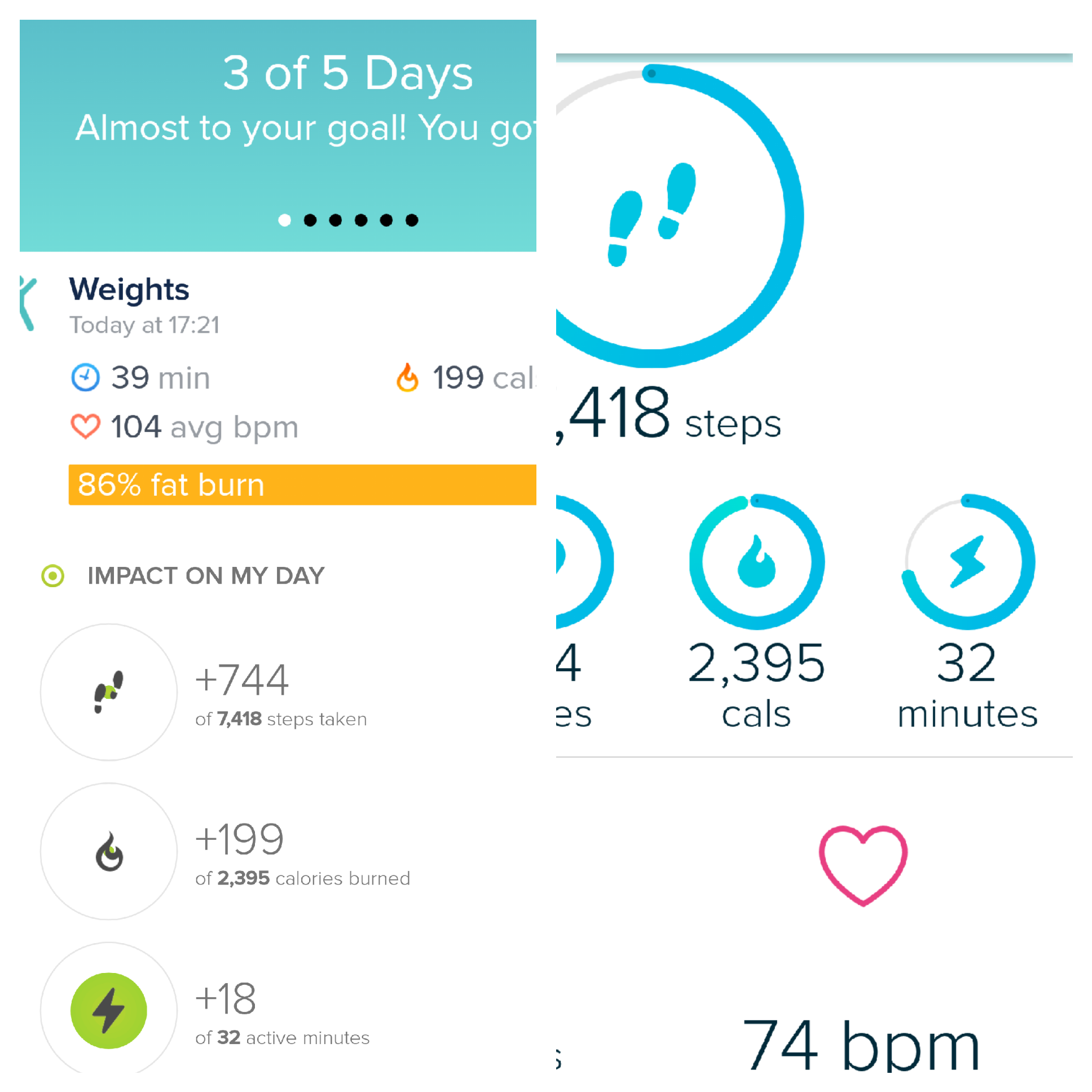 Active minutes 2025 fitbit not working