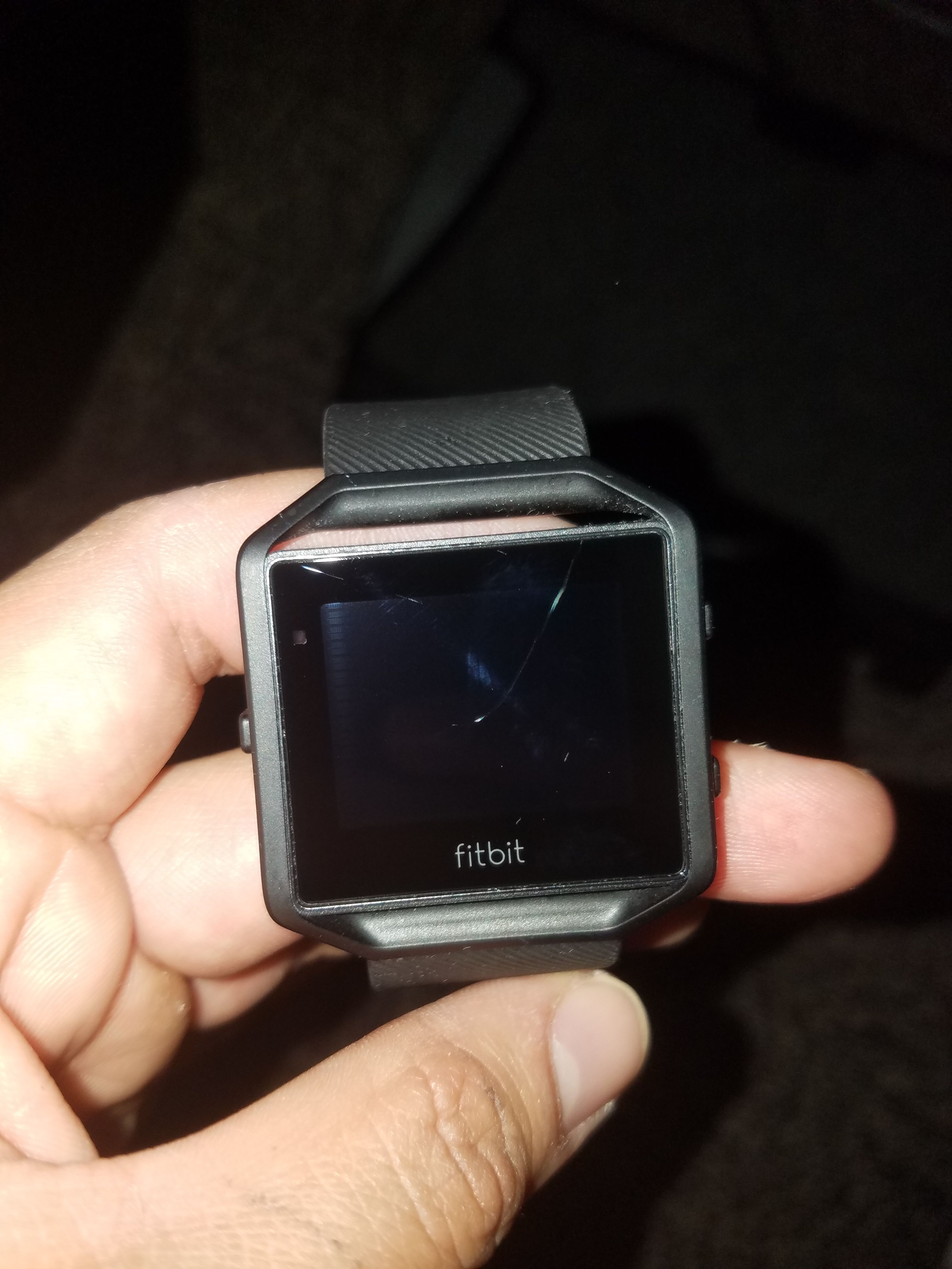 fitbit blaze gunmetal series