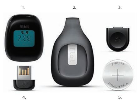 Fitbit discount zip holder