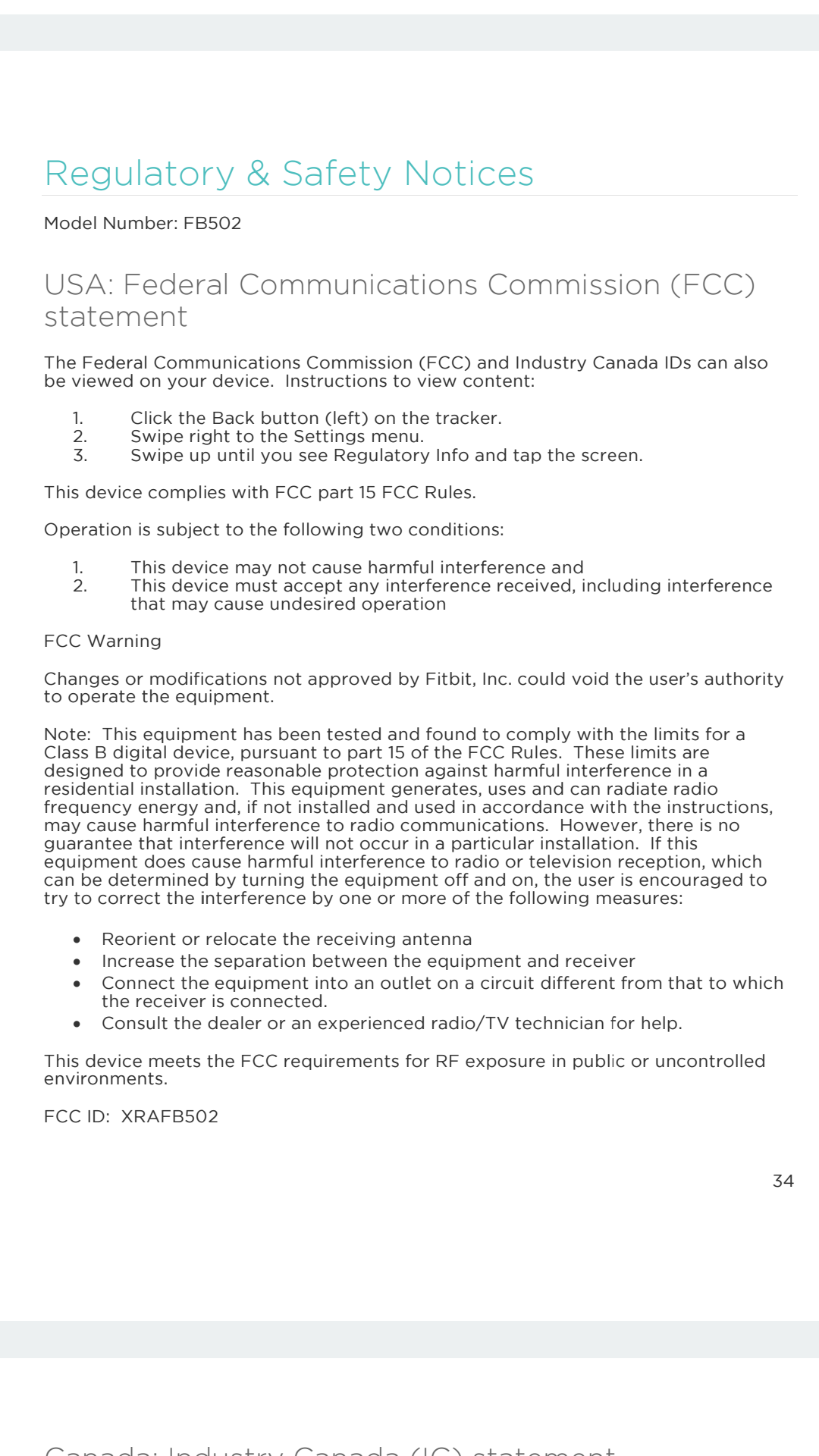 fitbit versa model number