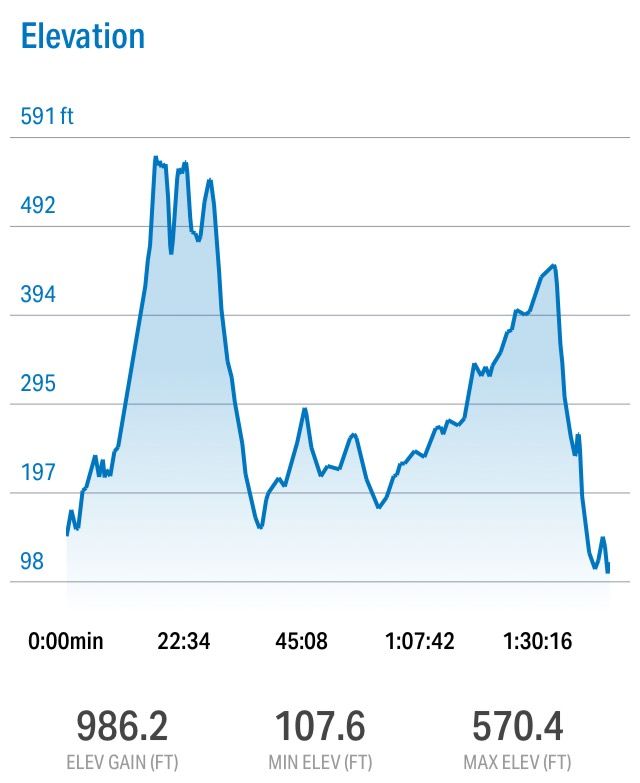 Hilly Ten Miler!