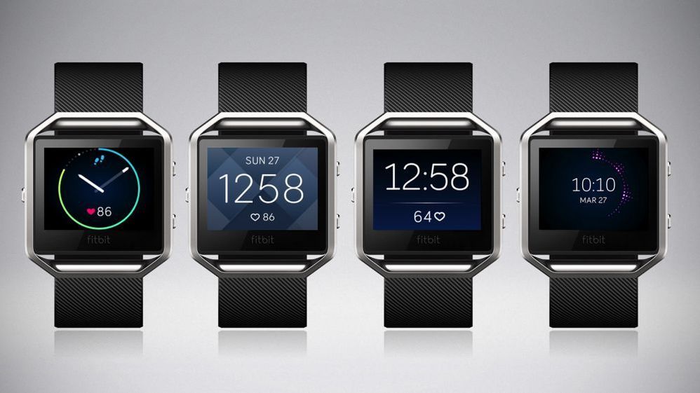 Fitbit blaze 24 hour clock sale