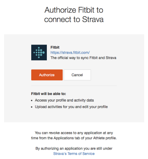 sync strava with fitbit