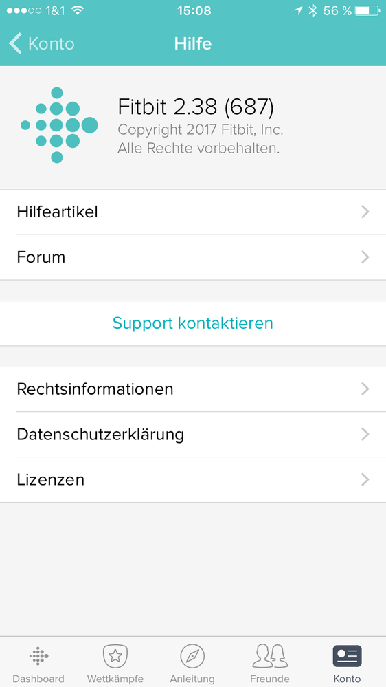 Aktueller Versionsstand