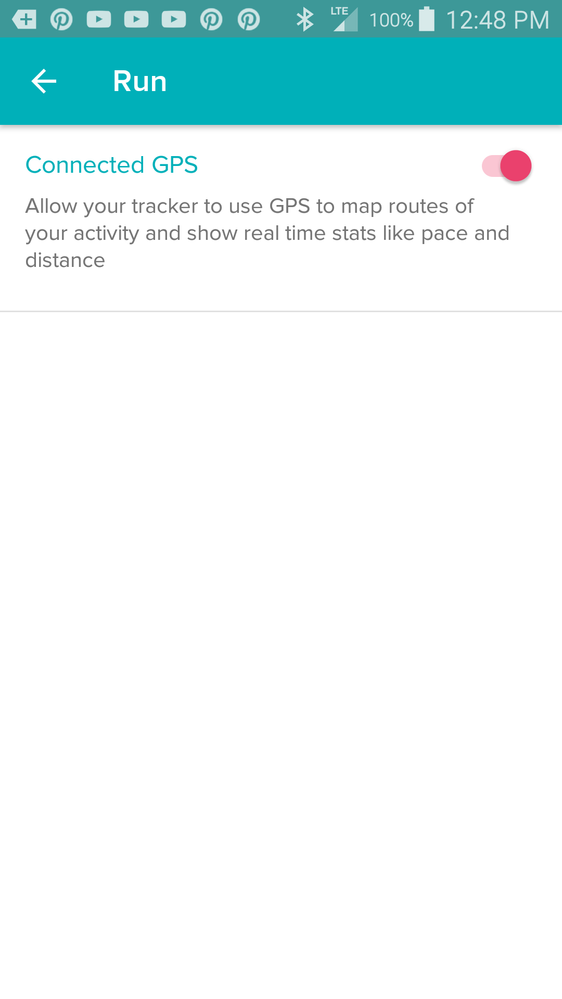 The Run Options on the Charge 2